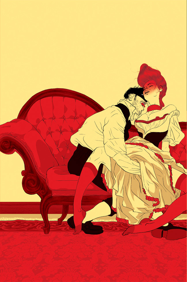 Tomer Hanuk illustration oldskull5