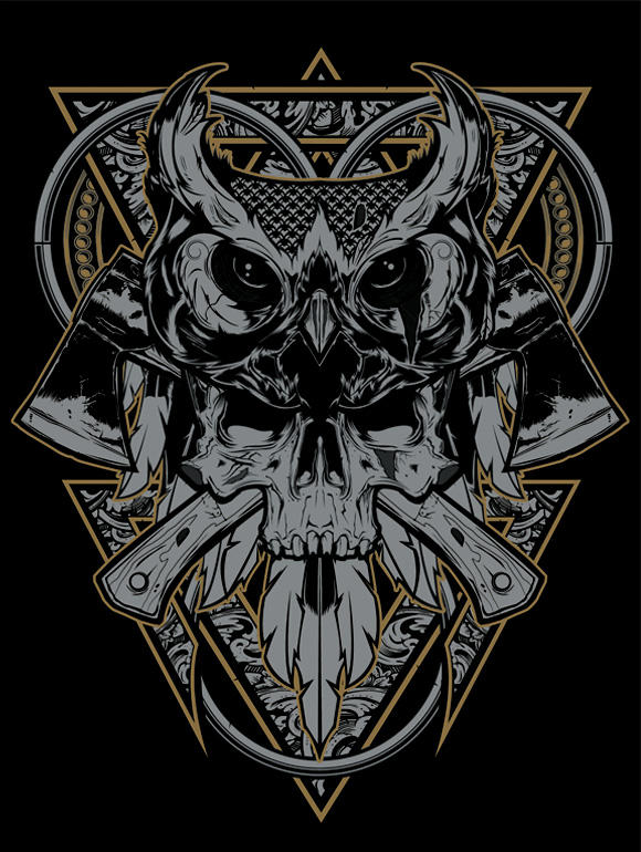 hydro74 illustration oldskull 3