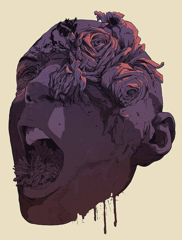 hafaell illustration oldskull 0