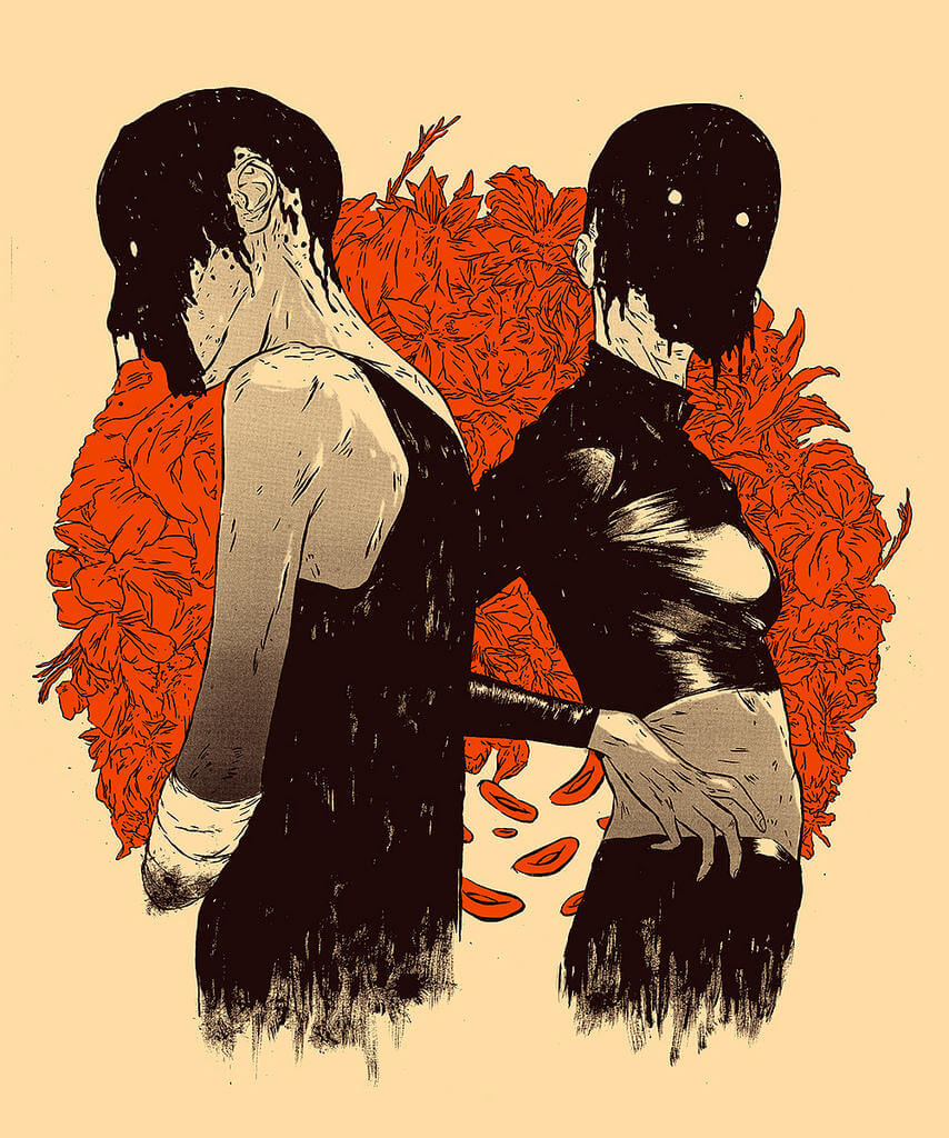 hafaell illustration oldskull 2