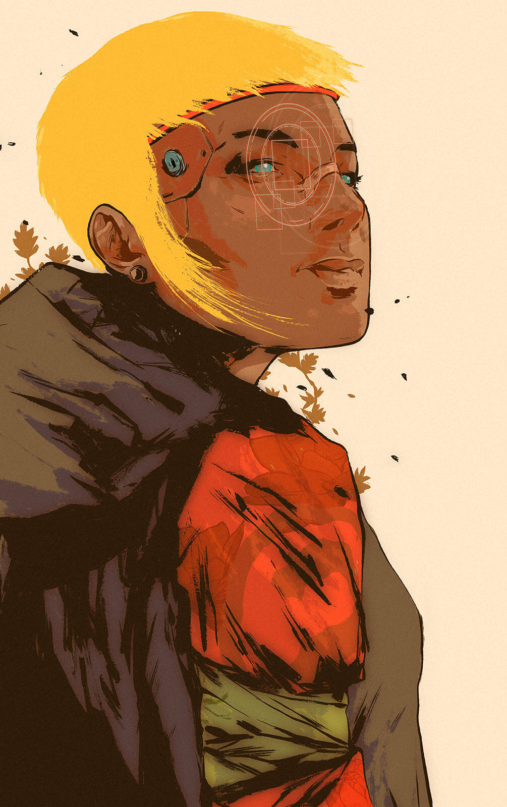 hafaell illustration oldskull 3