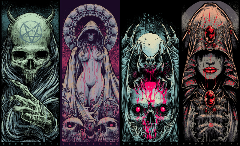 God Machine illustration 07