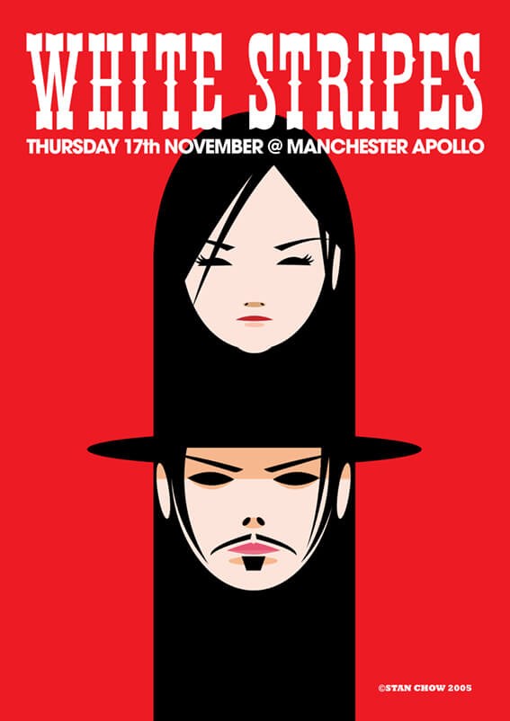 Diseño para The White Stripes nominado a un premio Grammy