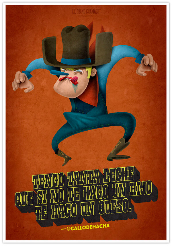 el gran chamaco ilustracion oldskull 4