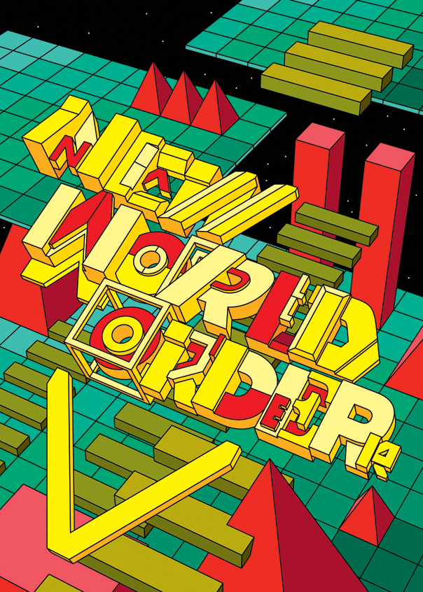 lettering geometrico