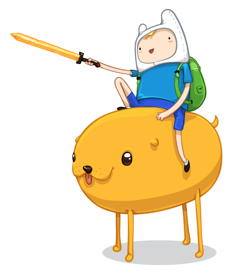 finn y jake hora de aventuras
