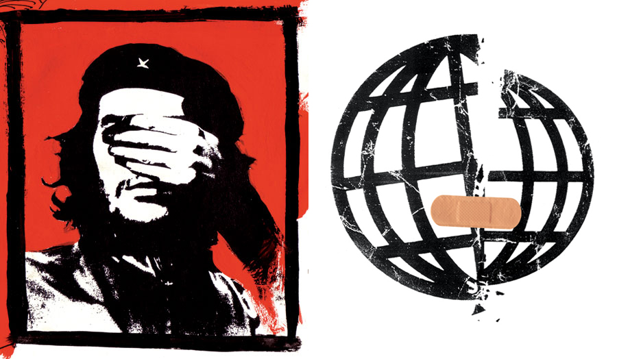 ilustracion del che guevara