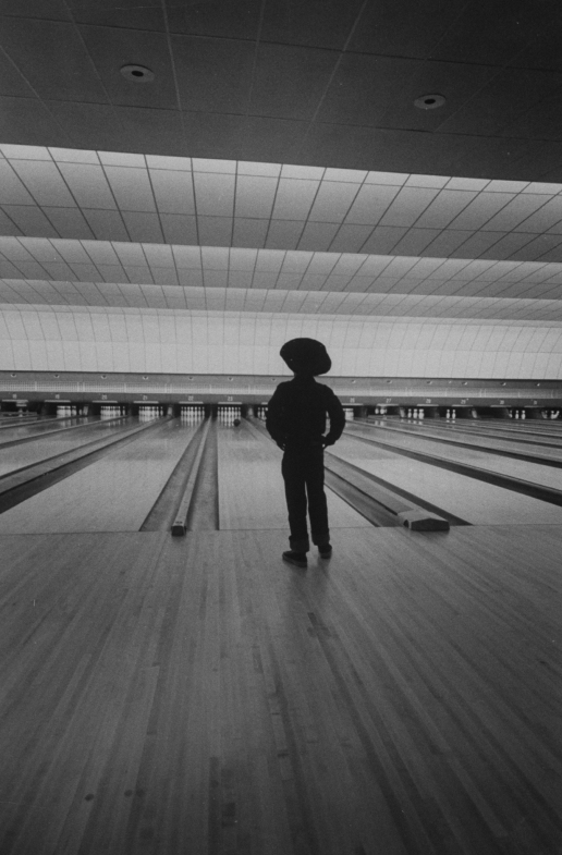 A view of a bowling alley. (Photo by Th