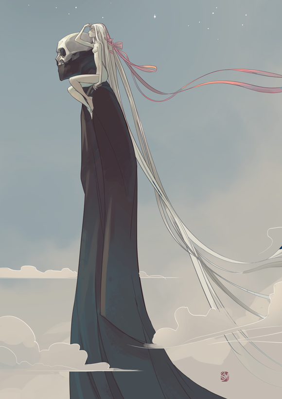 Otto-Schmidt-girl-illustrations-oldskull-4