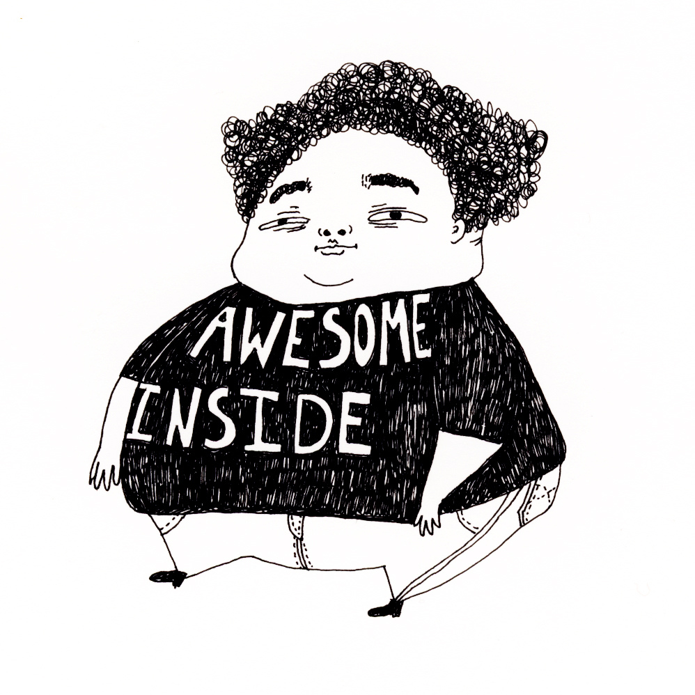 Ani castillo illustration oldskull 2