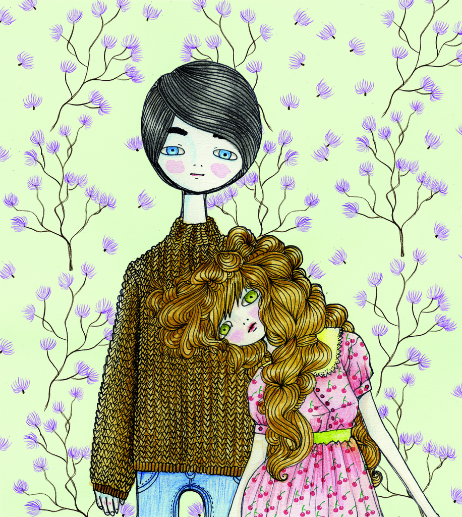Ani castillo illustration oldskull 8