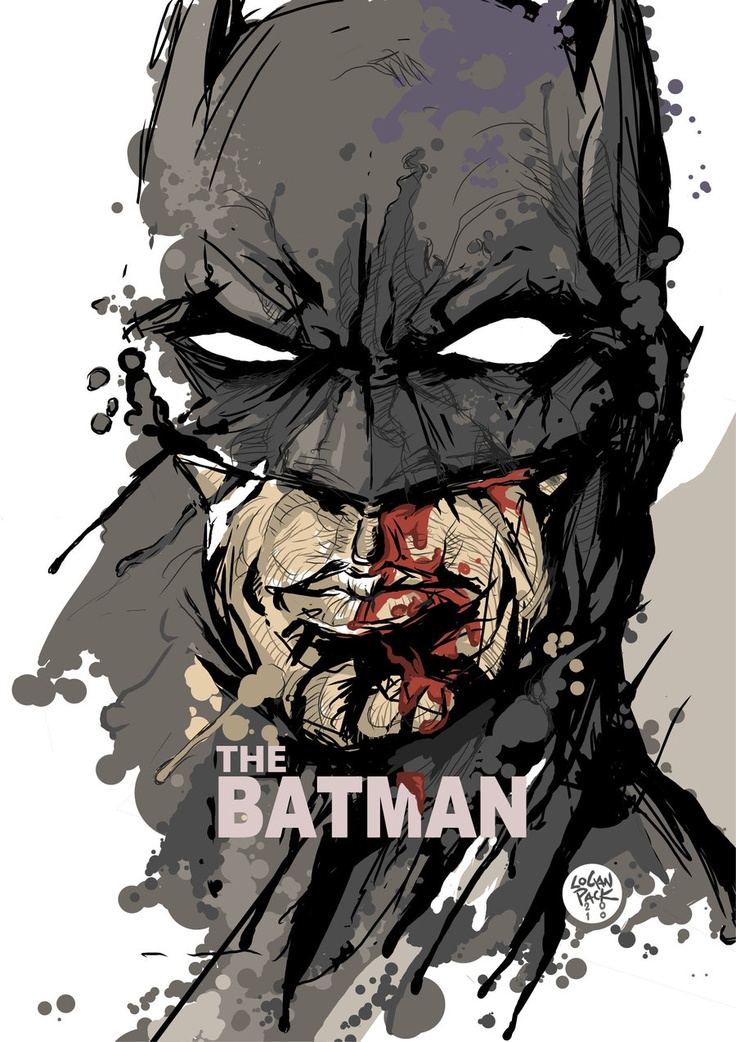 Batman illustrations oldskull 12