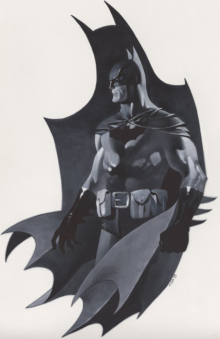 Batman illustrations oldskull 4