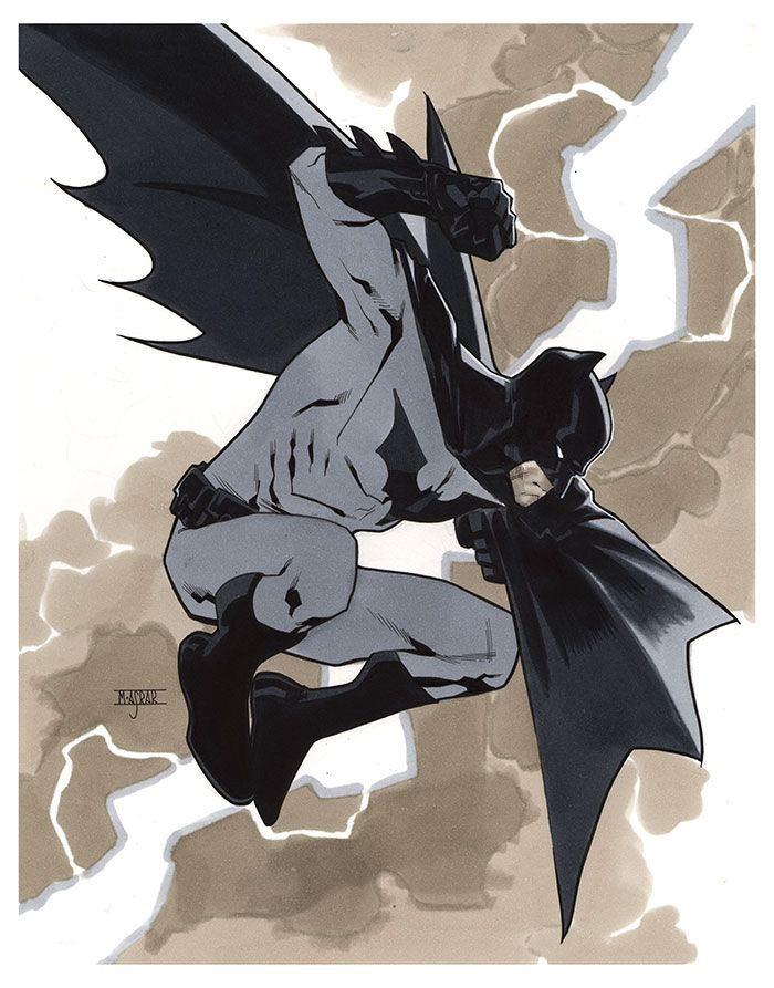 Batman illustrations oldskull 9