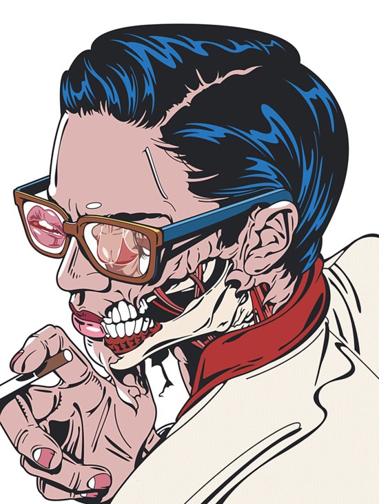 rudcef illustration oldskull 1
