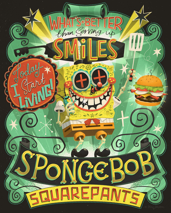steve simpson illustration oldskull 11