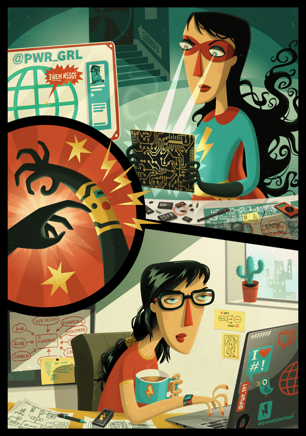 steve simpson illustration oldskull 6