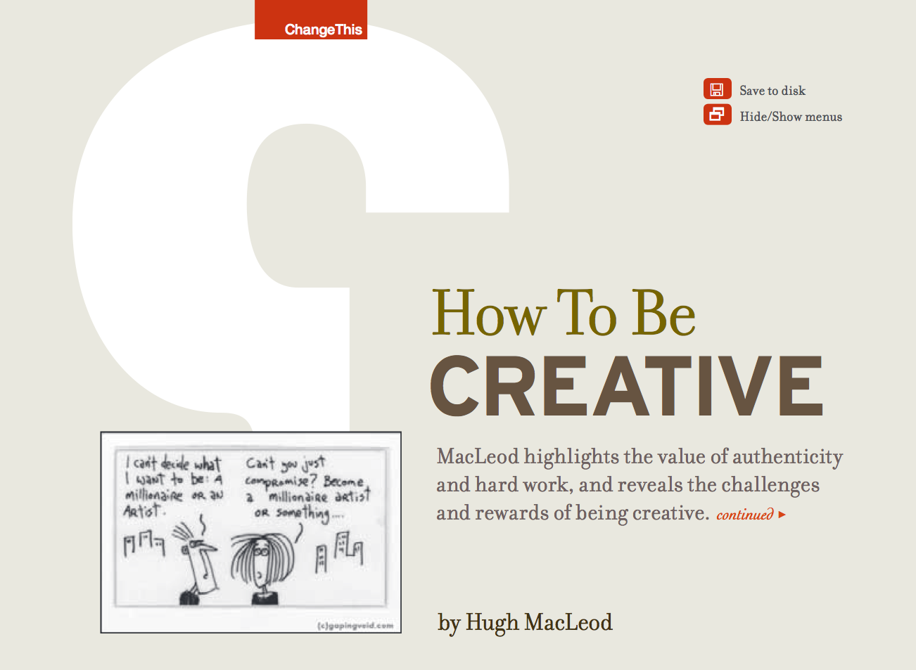 Libro de diseño gráfico gratuito en ingles y en pdf - how to be creative