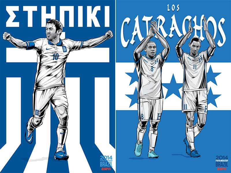 ESPN-ILUSTRACION-MUNDIAL-2014-GREECE-HONDURAS