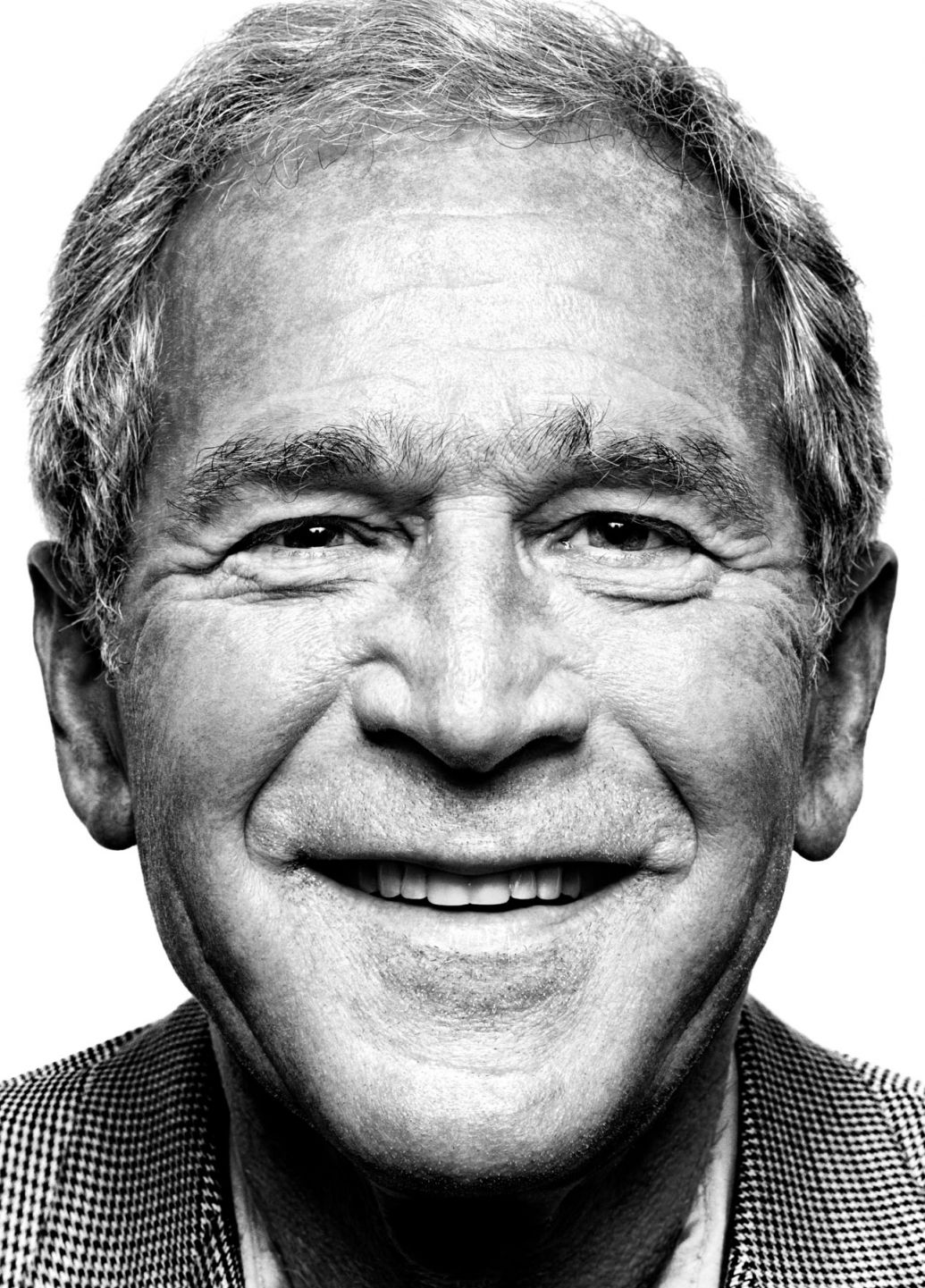 George W Bush portrait photography