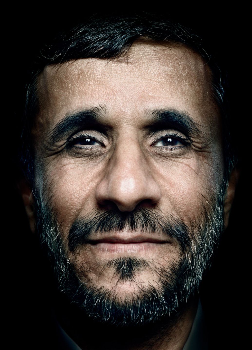 Mahmoud Ahmadinejad portrait photography