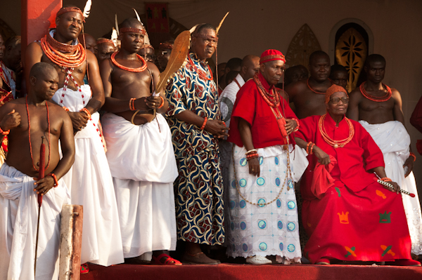 The Oba of Benin & His Court, Benin, Nigeria