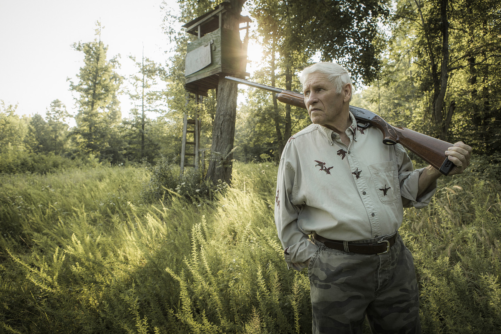 cc2012060 - Eddie Bridges photographed for Field & Stream Magazi