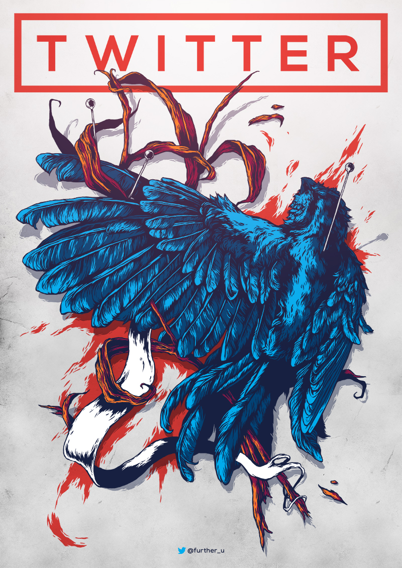 social networks illustration twitter