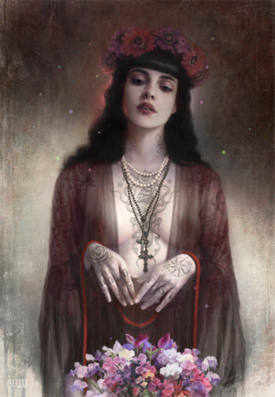 Tom bagshaw illustration oldskull 7