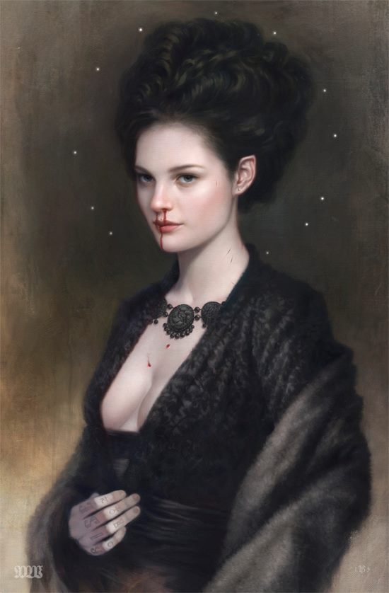 Tom bagshaw illustration oldskull 8