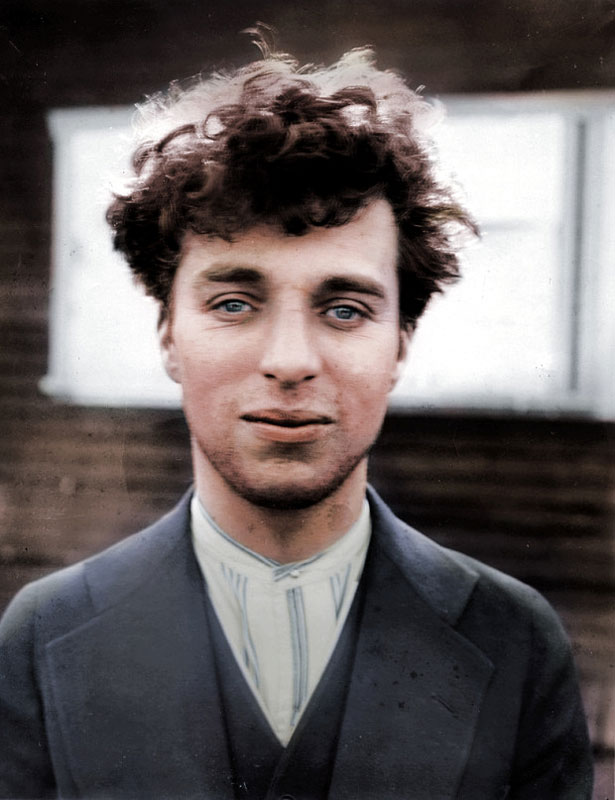 Charlie Chaplin at the age of 27 1916