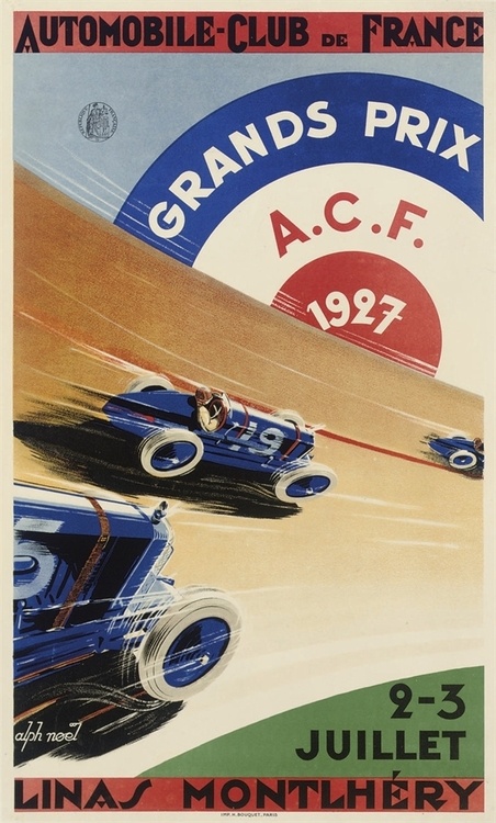 acf carteles de coches vintage
