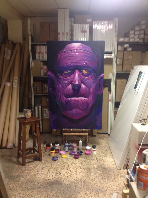 Saturno illustration graffiti 13