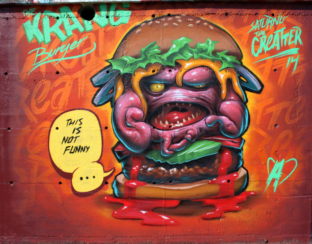 Saturno illustration graffiti 5