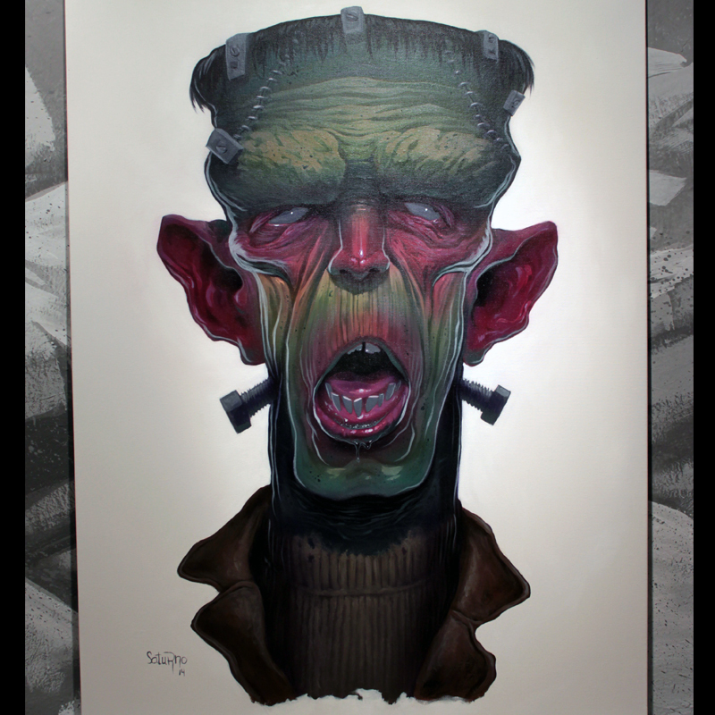 Saturno illustration graffiti 8