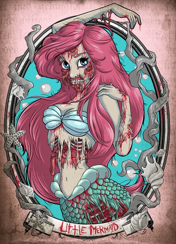 Zombies-Disney-Princesses-ariel