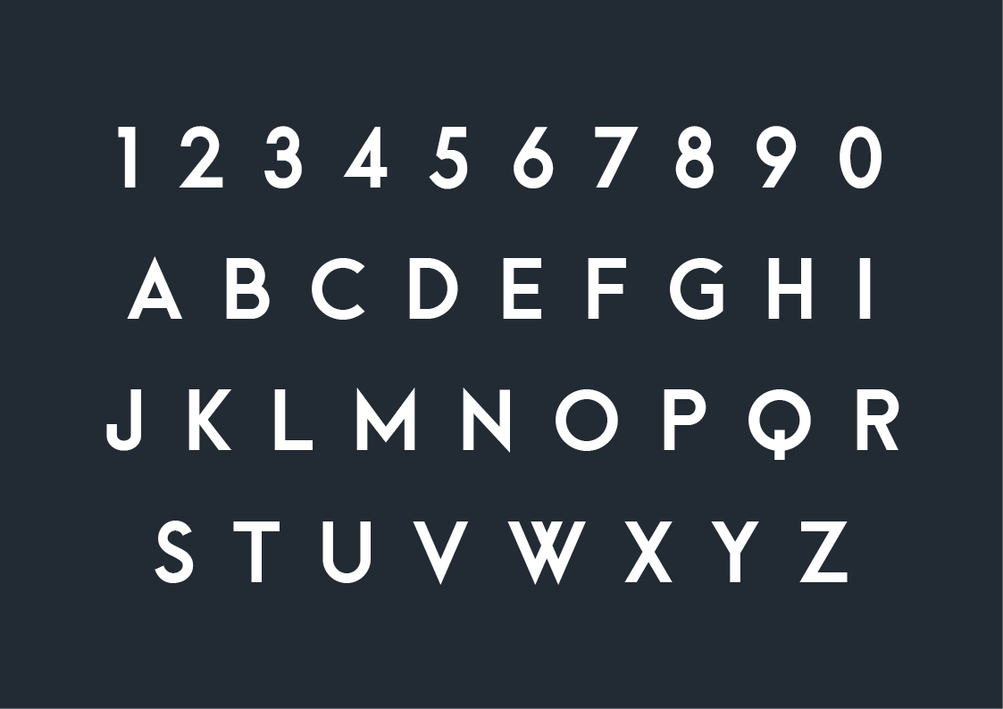 arca free font typography 1
