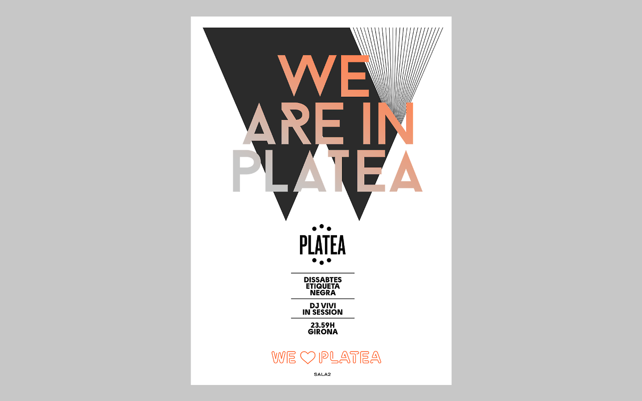 Poster we are in platea de quim marin 