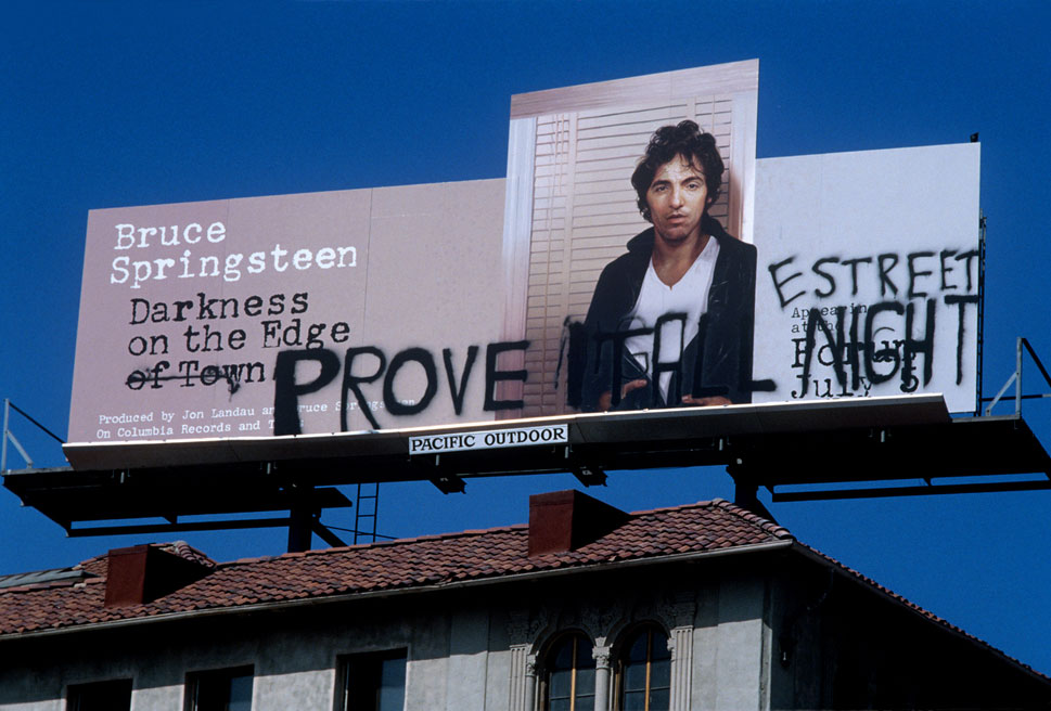 BruceSpringsteen sunset strip