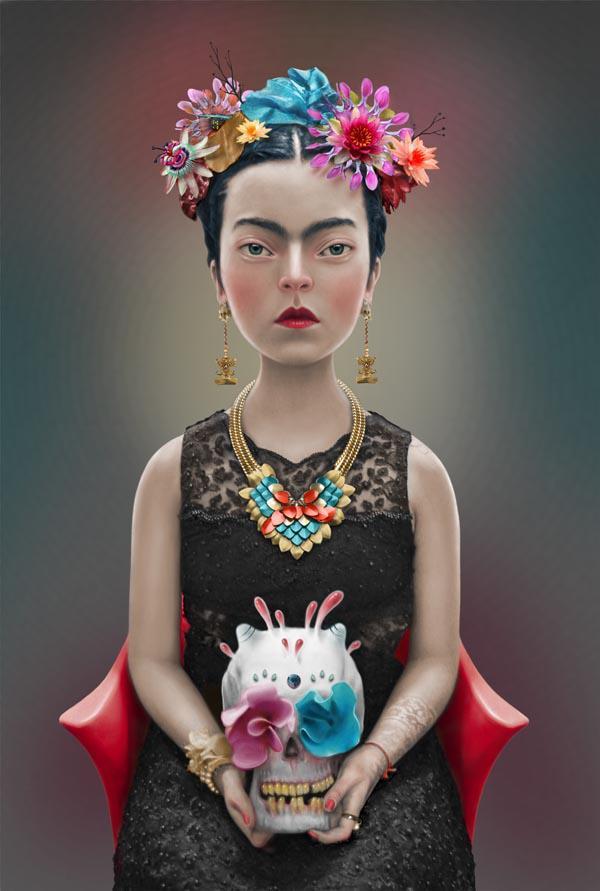 frida kahlo by felipe