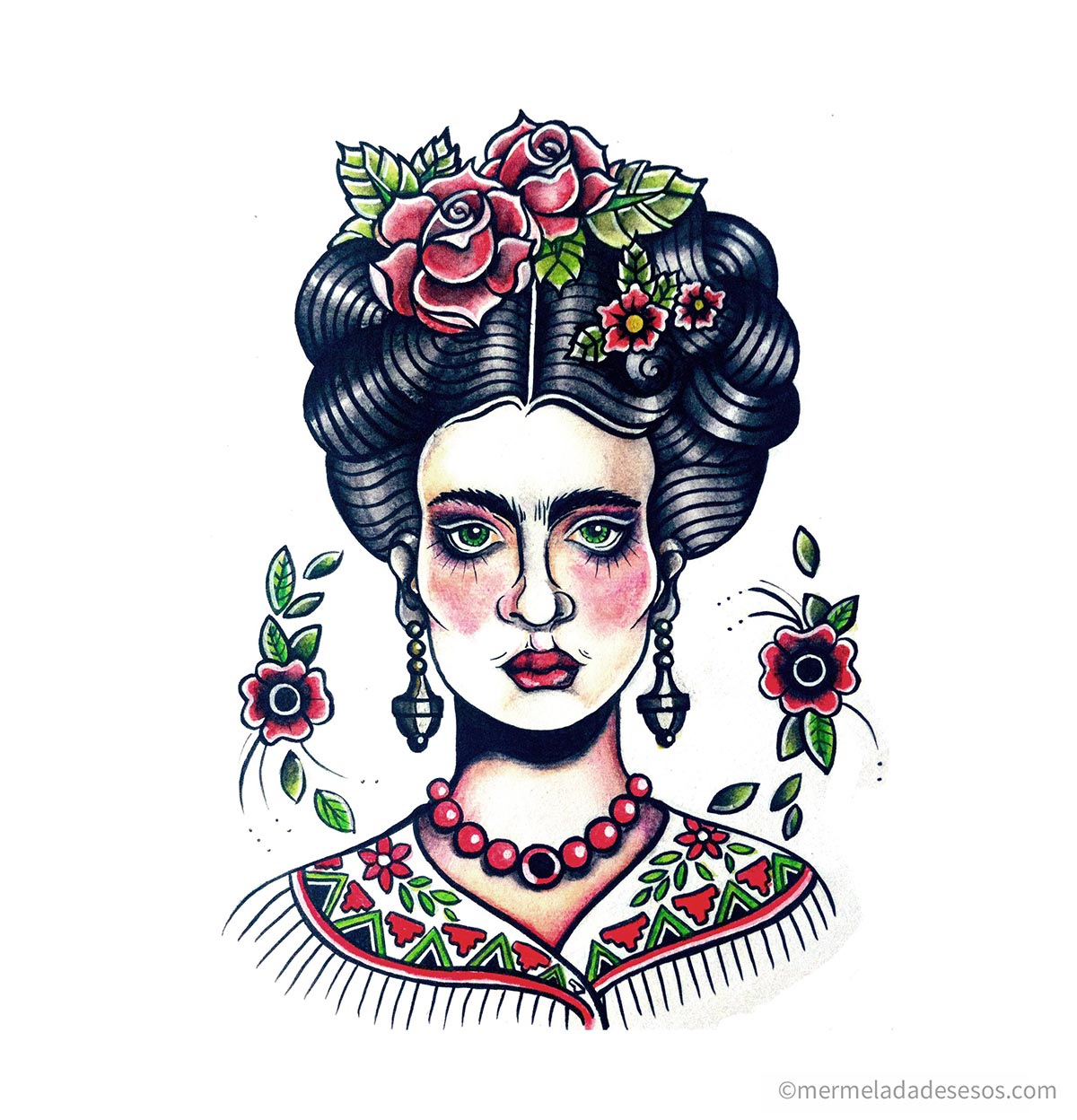 frida kahlo skull
