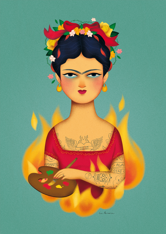 frida kalho ilustracion maria