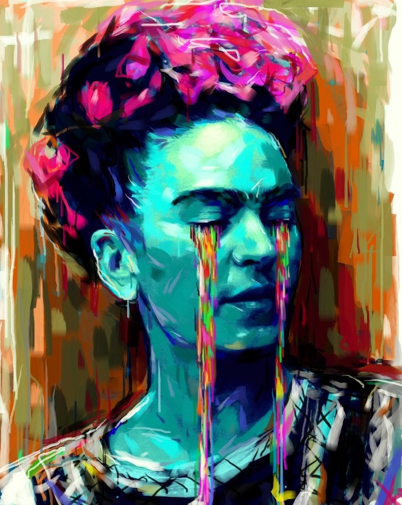 frida_kahlo illustration by_natmir