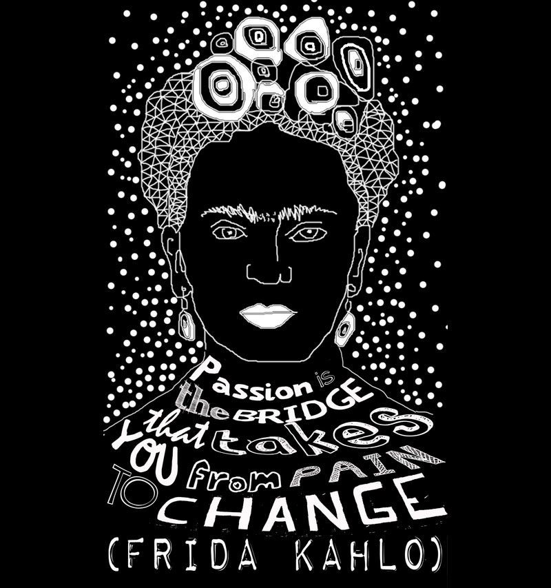ilustracion-frida-kahlo-sketch