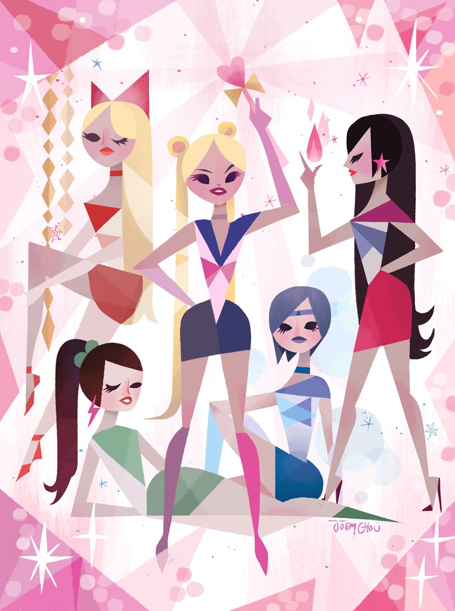 joey cho illustration sailor moon