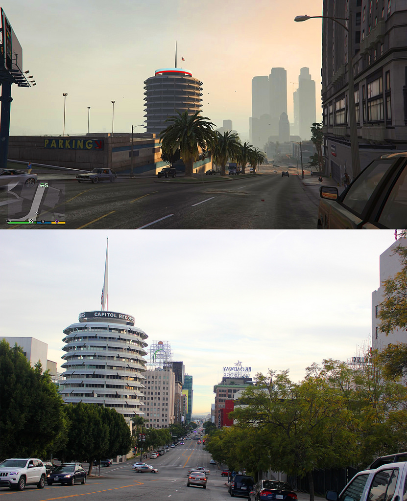 GTA V VS LOS ANGELES 2