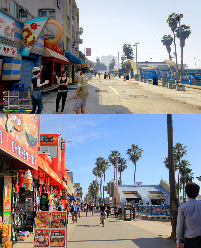 GTA V VS LOS ANGELES 9