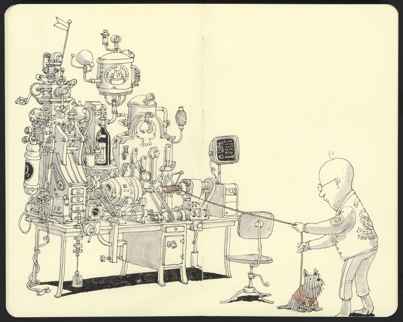 Mattias Adolfsson sketch illustration 6