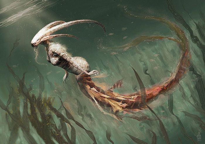 Capricorn illustration