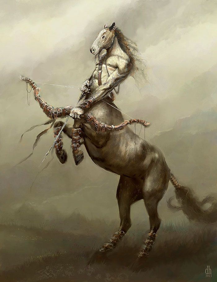 Sagittarius illustration